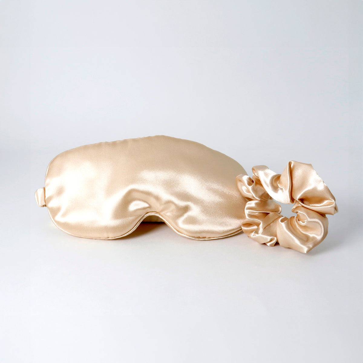 Silky Satin Eye Mask & Scrunchie set